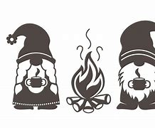 Image result for Camping Gnome SVG