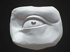 Image result for Eye 3D Sculpture