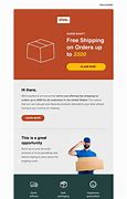 Image result for Free Shipping Code Email Newsletter
