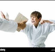 Image result for Karate Child Breaking