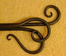 Image result for Curtain Rod Hooks Metal