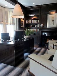 Image result for Black Small in Home Business Office Ideas