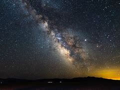 Image result for Milky Way Galaxy Desert Road