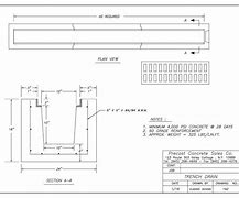 Image result for Concrete Trench Drain Detail