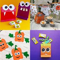 Image result for Halloween Games Out of Paper and Glue