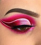 Image result for Crazy Makeup Pink