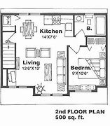 Image result for 500 Square Feet House Plan