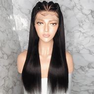 Image result for Human Hair Half Wigs Gray