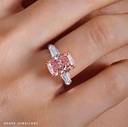 Image result for Pink Diamond Ring Designs