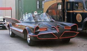 Image result for Larry Hagman in the 1966 Batmobile