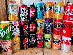 Image result for Fizzy Drink Cans