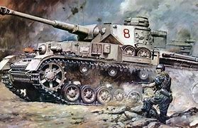 Image result for Panzer IV Tank Art