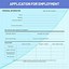 Image result for Free Printable Generic Job Application PDF