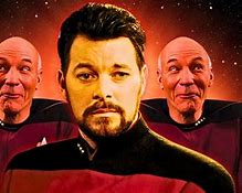 Image result for Picard and Riker Joke Memes