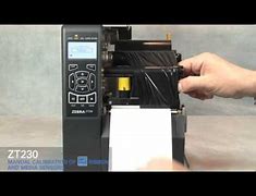 Image result for Zebra Printer ZT230 Calibration Menu