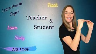 Image result for Sign Language Teacher