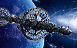 Image result for Deep Space Spaceship