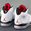 Image result for Air Jordan 5 Pure White