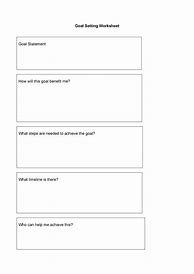 Image result for Personal Training Goal Setting Template