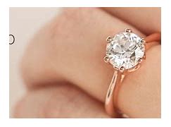 Image result for Average Diamond Size Engagement Ring