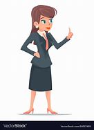 Image result for Woman Maager Tablet Vector