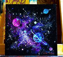 Image result for Oil Painting Galaxy