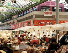 Image result for Korean Street Food Market