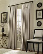 Image result for Double Rod Curtains for Living Room