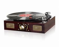Image result for Vintage Turntables Wooden with Speakers Large Size