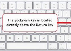 Image result for Back Slash in French Keyboard
