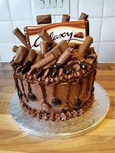 Image result for Galaxy Chocolate Cake