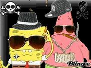 Image result for Thug Spongebob and Patrick