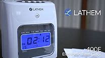 Image result for Lathem Time Clock 5000E