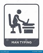 Image result for Person Typing Icon