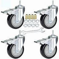 Image result for 4 Inch Caster Wheels