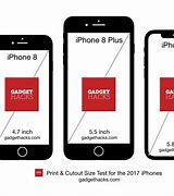 Image result for iPhone Actual Size Print Out