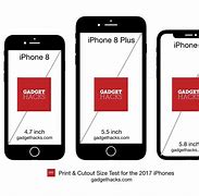 Image result for iPhone 8 Actual Size Photo