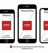 Image result for Actual Size iPhone 7 Size
