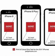 Image result for iPhone 8 Plus Screen Size Inches
