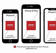 Image result for iPhone 6 Plus Actual Size Print Out