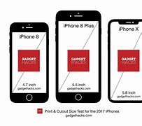 Image result for iphone 6 actual size print