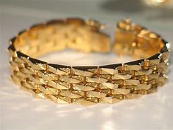 Image result for 18K Italy Gold Bracelet