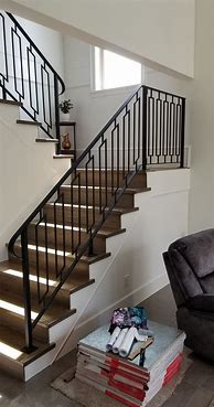 Image result for Custom Handrails for Stairs