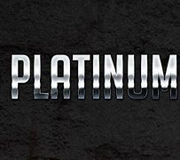 Image result for Platinum Black Background White Letters