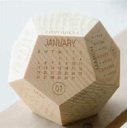 Image result for Wooden Box Calendar