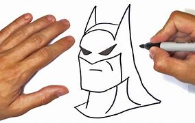 Image result for Easy Batman Drawings in Pencil