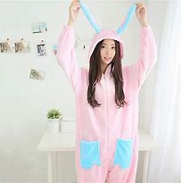 Image result for Rabbit Pajamas with Ears
