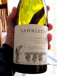 Image result for Follette Pinot Noir Van der Kamp