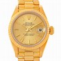 Image result for Rolex Ladies President 18K Yellow Gold Watch