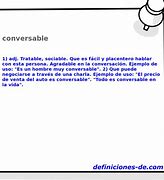 Image result for conversable